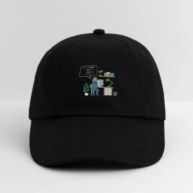 Eat Code Sleep | Funny Coder Programmeur Casquette classique