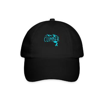 Escalade rocheuse Escalade escalade - Casquette classique - noir/noir - Devant