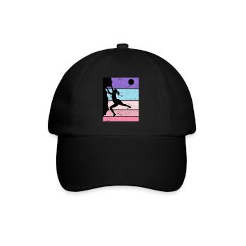 Vinatge Escalade Boulder Kletetrsport Escalade - Casquette classique - noir/noir - Devant