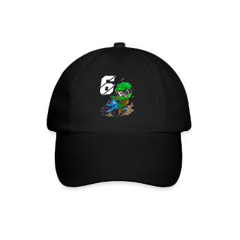6 years Motocross children - Baseball Cap - black/black - Front