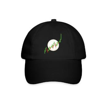 Blockchain Crypto Trading Échange de devises - Casquette classique - noir/noir - Devant