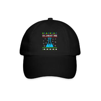 Oh Chimiste Tree Chimie Étudiant Chimiste - Casquette classique - noir/noir - Devant