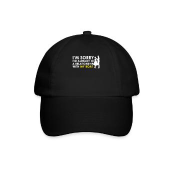 Bateau Saint-Valentin Bateaux Cadeau de plaisancier - Casquette classique - noir/noir - Devant