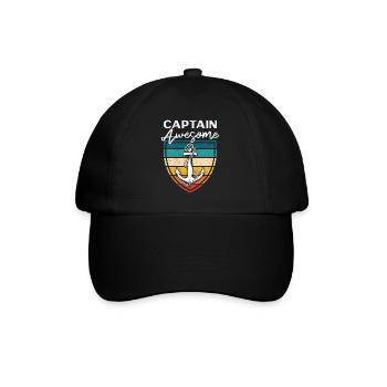 Capitaine Awesome capitaine Sort Capitaine - Casquette classique - noir/noir - Devant