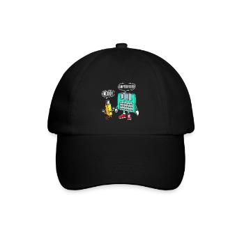 Retro It Nerd Je suis YOur Père Stockage de chemise - Casquette classique - noir/noir - Devant