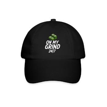 Sur mon Grind 24/7 - Casquette classique - noir/noir - Devant