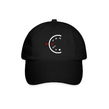 Photographe Photographie Appareil photo Photographe Cadeau - Casquette classique - noir/noir - Devant