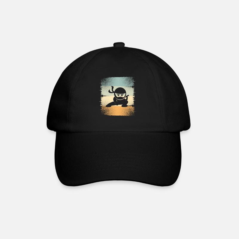 Ninja - Casquette classique - noir/noir