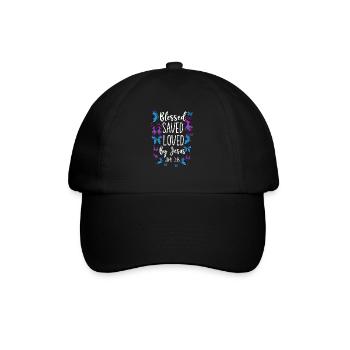Citation de verset biblique chrétien - Casquette classique - noir/noir - Devant