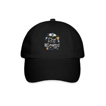 Citation de verset biblique chrétien - Casquette classique - noir/noir - Devant