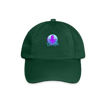 Podcast Radio On Air Vintage 80s - Baseball Cap - bottle green - Front