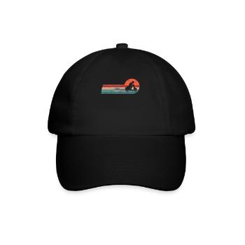 Scooter Moped Motor-Scooter Motor-Scooter Rider - Baseball Cap - black/black - Front