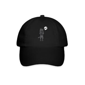 Groenendael Chien Berger Belge Têtu - Casquette classique - noir/noir - Devant