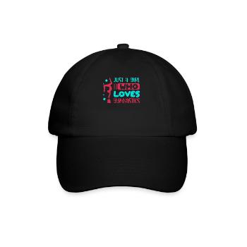 Gymnastique pour un gymnaste - Casquette classique - noir/noir - Devant