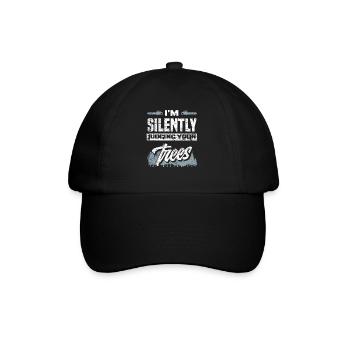 Arborist Aborist Forest Forest Worker - Baseball Cap - black/black - Front