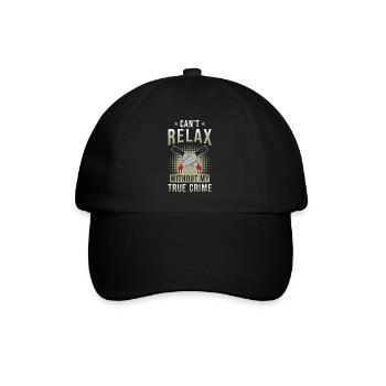 True Crime - Baseball Cap - black/black - Front