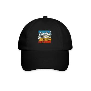 Jahrgang 1985 Limited Edition 36. Geburtstag - Baseballkappe - Schwarz/Schwarz - Vorne