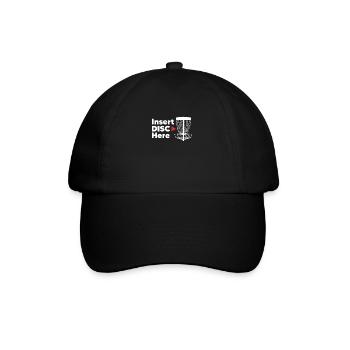 Disc Golf Frisbee Disc Golf Gift - Baseball Cap - black/black - Front