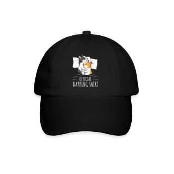 Chats Chemise de couchage Chat Chat - Casquette classique - noir/noir - Devant