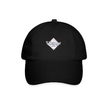 Édition limitée Année de naissance 1975 Millésime 1975 - Casquette classique - noir/noir - Devant