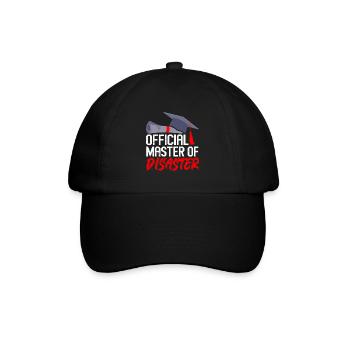 Master officiel en catastrophe Master Of Disaster - Casquette classique - noir/noir - Devant