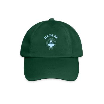 ile de ré bateau charente maritime - Casquette classique - vert bouteille - Devant