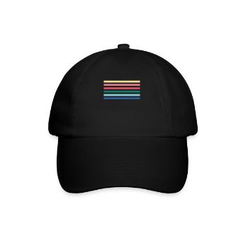 Rainbow - Baseball Cap - black/black - Front