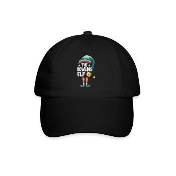 Christmas The Bowling Elf Costume Bowlers Bowling - Baseball Cap - black/black - Front