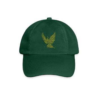 PHOENIX: Word-Art Design! Mythical creatures, mythology - Baseball Cap - bottle green - Front