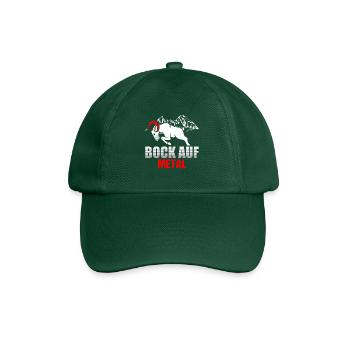 Heavy Metal Bock sur Métal - Casquette classique - vert bouteille - Devant