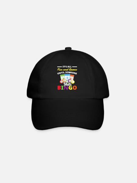 Bingo Spieler Bingo Liebhaber - Baseballkasket - sort/sort