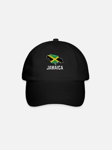 Fier drapeau jamaïcain jamaïcain - Casquette classique - noir/noir