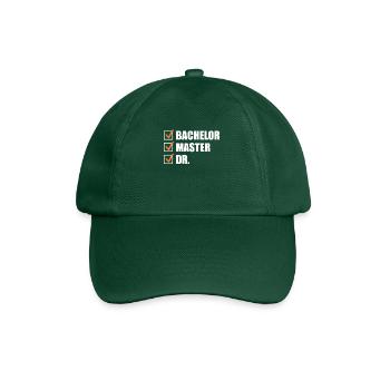 Doctorat 2022 Thèse de doctorat - Casquette classique - vert bouteille - Devant