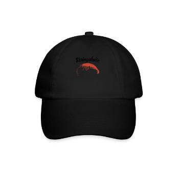 Shrimps Meeresfrüchte - Shrimpaholic - Baseballkappe - Schwarz/Schwarz - Vorne