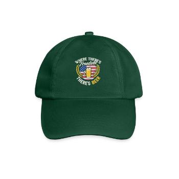 Brassage de la bière en Amérique - Casquette classique - vert bouteille - Devant