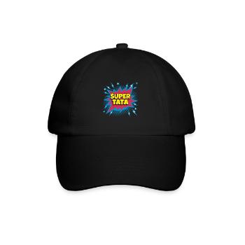 Super Tapa super héro supertata - Casquette classique - noir/noir - Devant