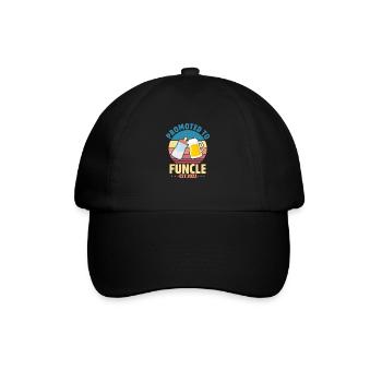 Grossesse 2022 Oncle - Casquette classique - noir/noir - Devant