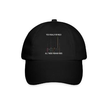 Angling - Baseball Cap - black/black - Front