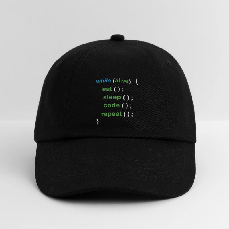 Python Coding Software Developer Baseball Cap