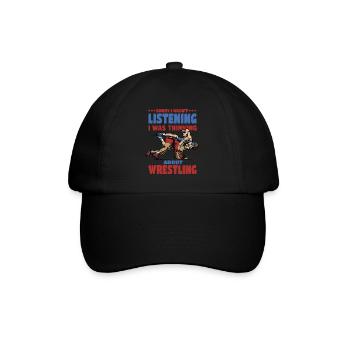 Wrestling Wrestler - Baseball Cap - black/black - Front