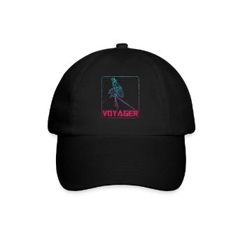 Sonde spatiale Voyager - Casquette classique - noir/noir - Devant