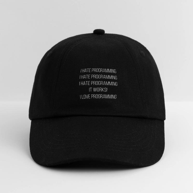 I Hate Programming ... I Love Programming Baseball Cap