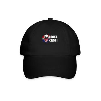 Croatia - Baseball Cap - black/black - Front