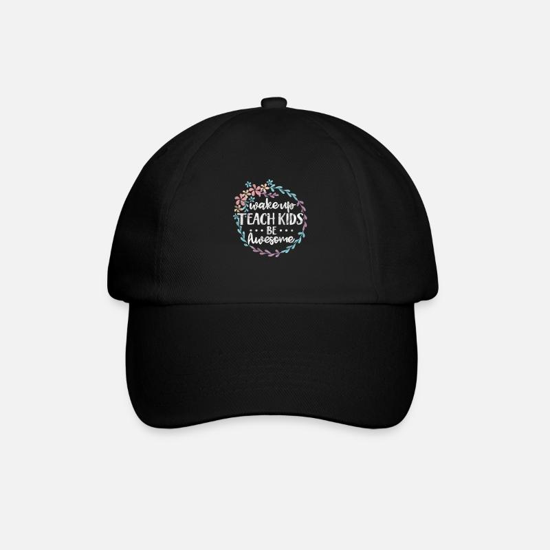 Lehrer Lehrerin - Baseballkappe - Schwarz/Schwarz