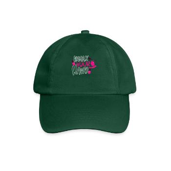 Nail Tech Nail Technician Manicurist Nails Artist - Baseball Cap - bottle green - Front