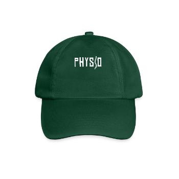 Physio Wirbelsäule Physiotherapie - Baseballkappe - Flaschengrün - Vorne