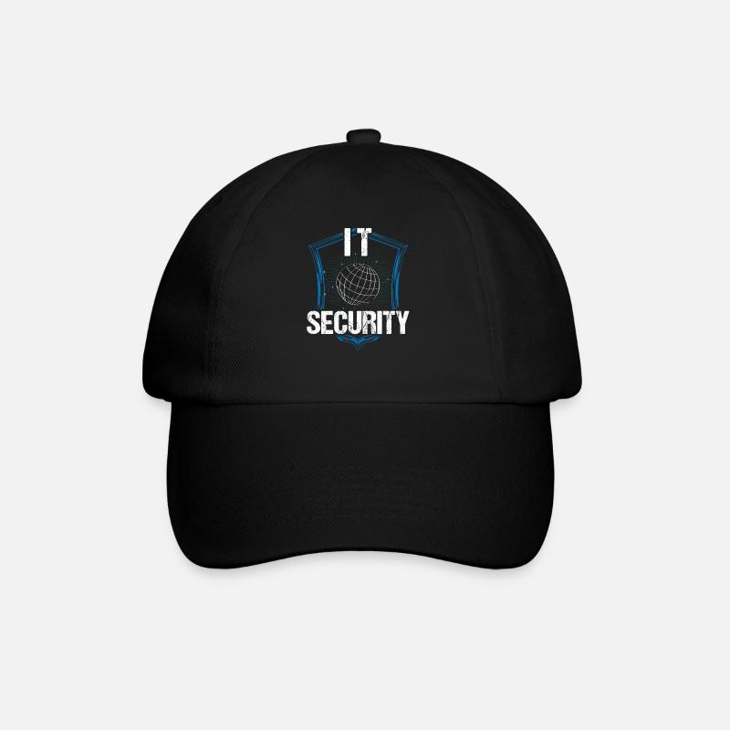 It Security Hack Hacker Hacking Cybersécurité - Casquette classique - noir/noir
