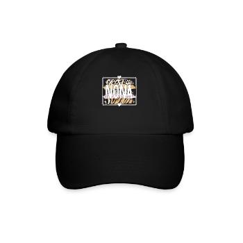 Nona Grandma Mother's Day Gift Nona Grandmother Sweet - Baseball Cap - black/black - Front