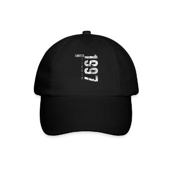 Limited Edition 1997 Geburtstag Jahrgang 1997 - Baseballkappe - Schwarz/Schwarz - Vorne