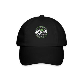 Que le bonheur soit avec vous Irlande irlandaise - Casquette classique - noir/noir - Devant